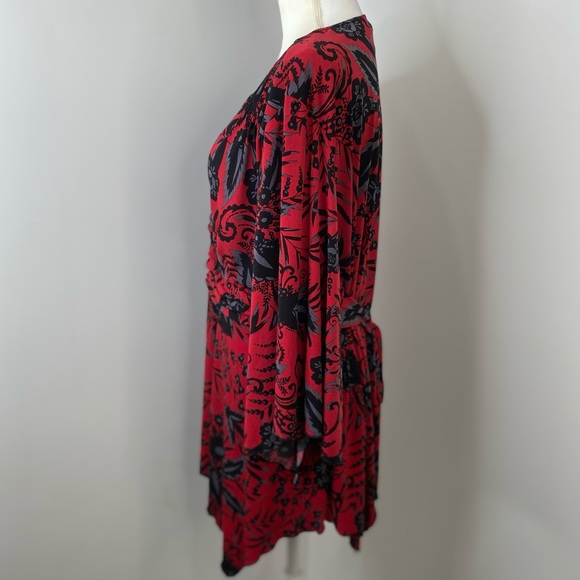 J.T.B Woman Kimono Wrap Style Tunic - Picture 4 of 9